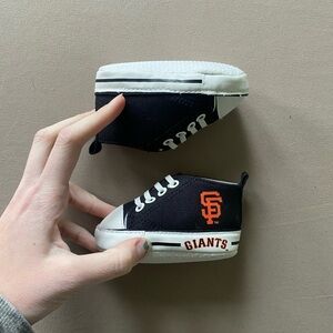 San Francisco Giants Pre-Walker Baby Shoes